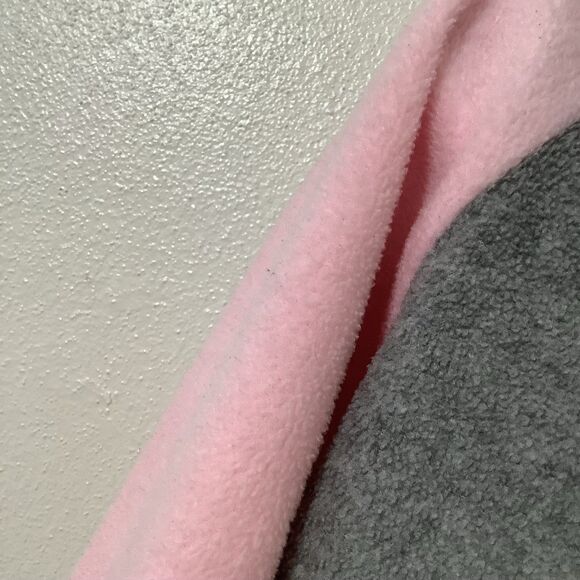 Care Bears Vintage Y2K Cozycore Kidcore Cheer Bear Christmas Grey Pink Hoodie S - Picture 11 of 12